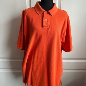 Ralph Lauren Orange Short-Sleeve Polo Shirt